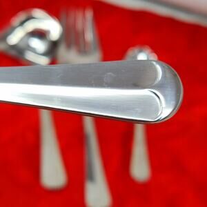 4 Serving Pieces Wallace Kensington 18/8 Stainless Flatware Ladle Sugar Spreader